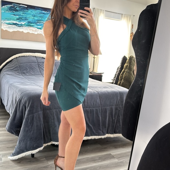 NWT Lulus Evergreen Mini Dress - Picture 3 of 9